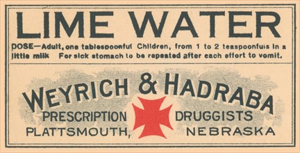 Lime Water 1920