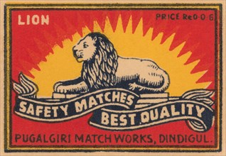 Lion Safety Matches Best Quality