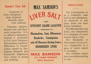 Max Samson's Liver Salt