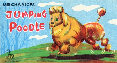 Mechanical Jumping Poodle 1950