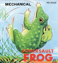 Mechanical Somersault Frog 1950