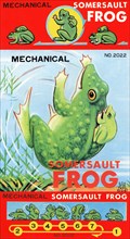 Mechanical Somersault Frog 1950