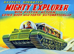 Mighty Explorer with Piston Action 1950