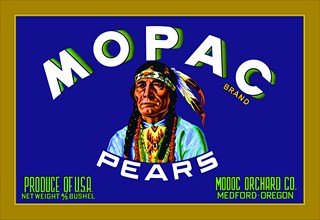 Mopac Brand Pears