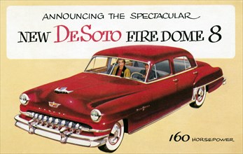 New DeSoto Firedome 8 1952
