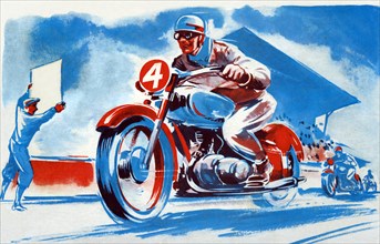 No. 4 Motorcycle 1950