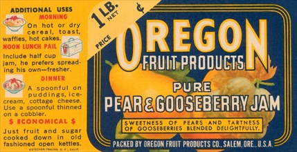 Pure Pear & Gooseberry Jam 1920