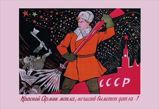 Red Army's Broom Will Sweep Away 1943