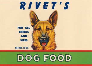 Rivet's Dog Food 1930
