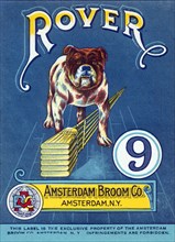 Rover 9 Broom Label