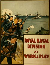 Royal Naval Division at work & play  1915