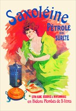Saxoleine Petrole de Surete Extra Blanc 1900
