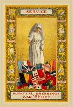 Service - Surgical Dressings for War Relief 1917