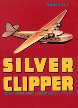 Silver Clipper Crate Label 1950