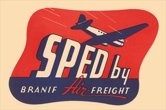 Sped by Branif Air Freight