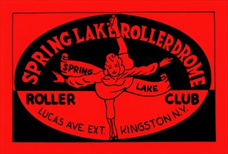 Spring Lake Rollerdome Roller Club 1950