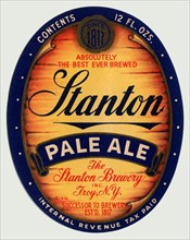 Stanton Pale Ale Beer 1934