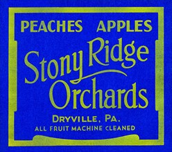 Stony Ridge Orchards Peaches & Apples
