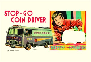 Stop-Go Coin Driver 1950