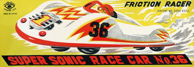 Super Sonic Race Car No. 36 1950