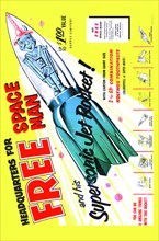 Supersonic Jet Rocket 1950