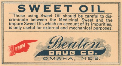 Sweet Oil 1920