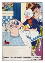 Take a Full Bath More Than Once Each Week 1926