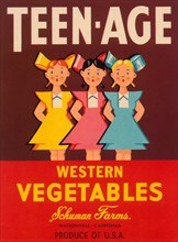 Teen - Age Western Vegetables 1940