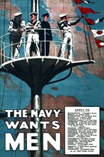 The navy wants men 1915
