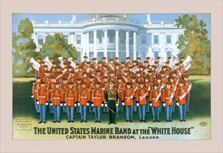 The United States Marine Band at the White House 1928