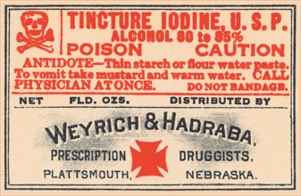 Tincture Iodine U.S.P. 1920