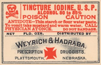 Tincture Iodine U.S.P. 1920