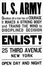U.S. Army ENLIST! 1916