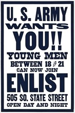U.S. Army Wants You!! 1917