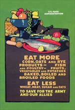 U.S. Food Administration Advisory 1918