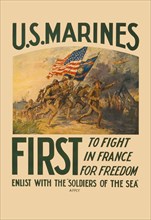 U.S. Marines - First to fight in France for Freedom 1914