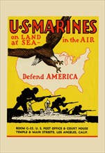 U.S. Marines Defend America 1942