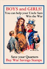 Uncle Sam - Boys and Girls! 1918