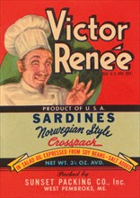Victor Renee Sardines 1920