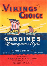 Vikings Choise Sardines 1920