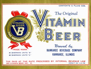 Vitamin Beer 1933