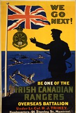 We go next! Irish Canadian Rangers...  1918