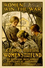 Women are Working Day & Night 1915