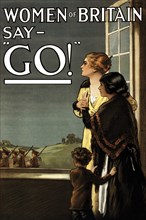 Women of Britain say "GO!" 1915