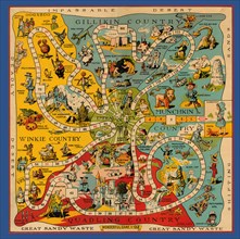 Wonderful Game of Oz - Board 1921