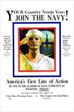 Your country needs you - join the Navy!  1916
