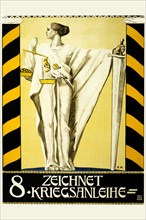 Zeichnet 8. Kreigsanleihe 1918