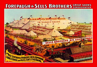 Forepaugh and Sells Brothers Great Show Consolidated 1900