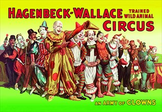 Army of Clowns: Hagenbeck-Wallace Trained Wild Animal Circus