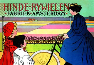 Hinde-Rywielen Factory in Amsterdam 1896